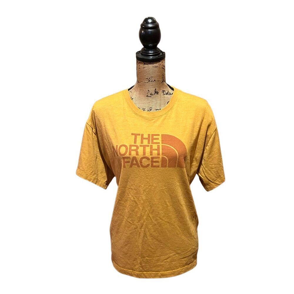 The North Face Yellow T-shirt Womens Size XL